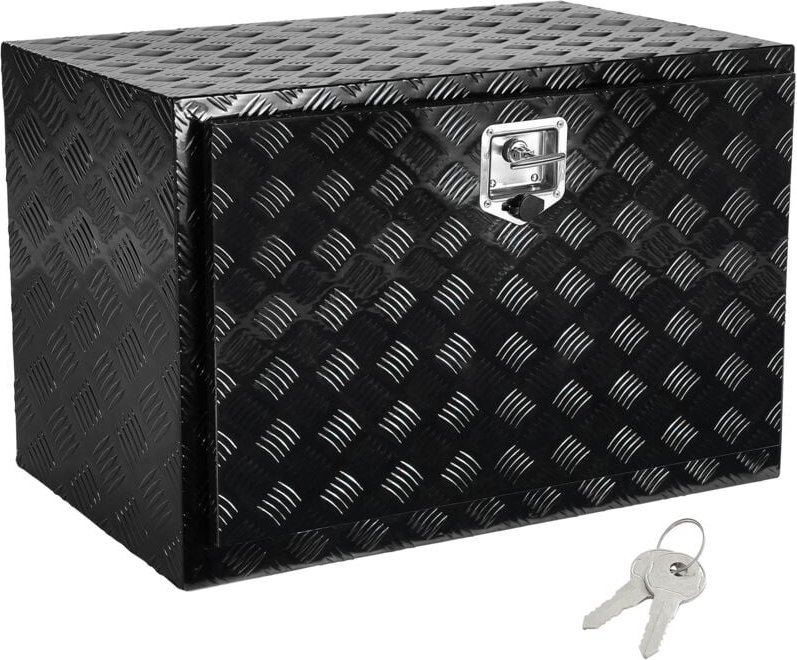 Mophorn - 48' x 24' x 24' Unterboden-Pickup-Aufbewahrungsbox, robuster Werkzeugkasten aus Aluminium mit Diamantplatte, w...