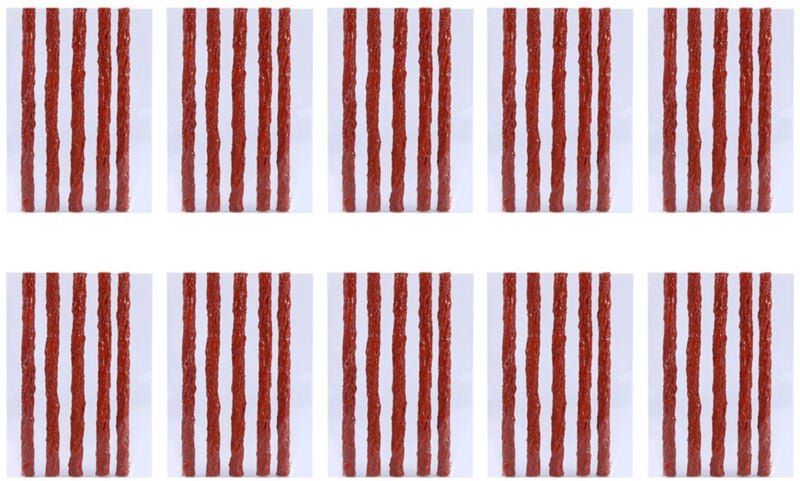 50Pcs Tubeless Reifen Reparatur Kit Gummi Streifen für Roller Fahrrad Auto Motorrad Reifen Punktion Stecker