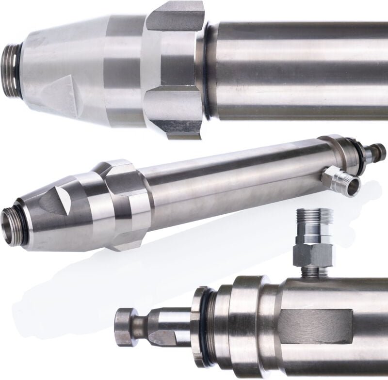 Rosfix Pumpe Mark V – Ersatzteil für Farbspritzgerät Graco Mark V Professional Hochwertige Druckpumpe Komplett vormontie...