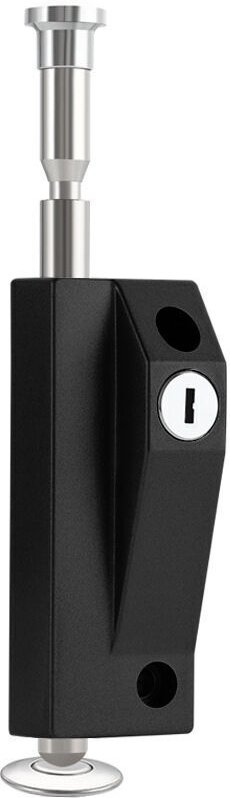 Mehrzweck-Türschloss, Garagentorschloss, Gartentorschloss, Universal-Türschloss, inklusive 2 Schlüsseln, für den Innen- ...