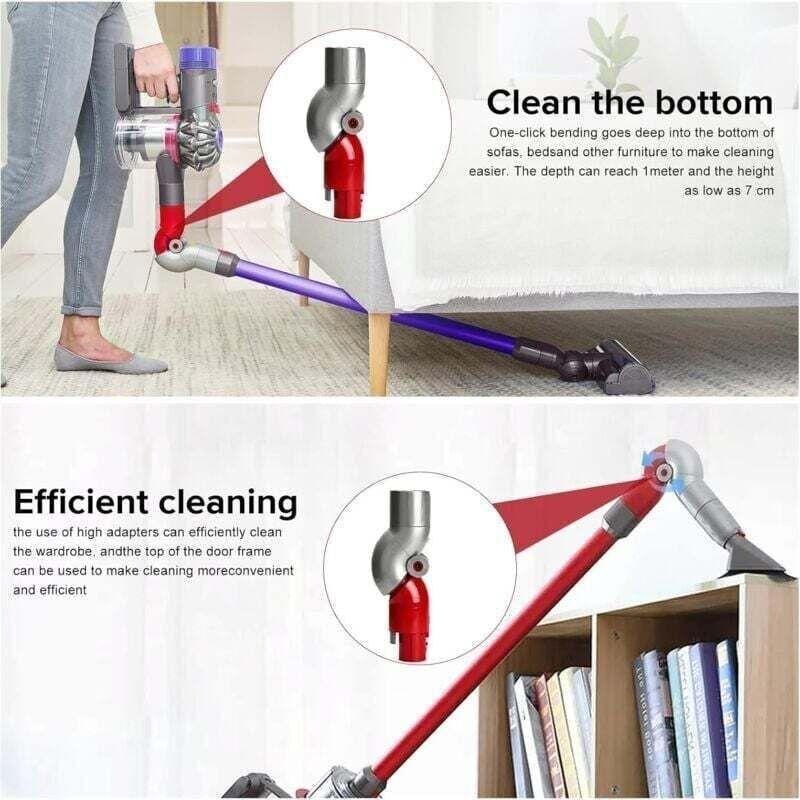 Flacher Schnellverschluss-Möbeladapter 970790-01 für Dyson V7 V8 V10 V11 Staubsauger