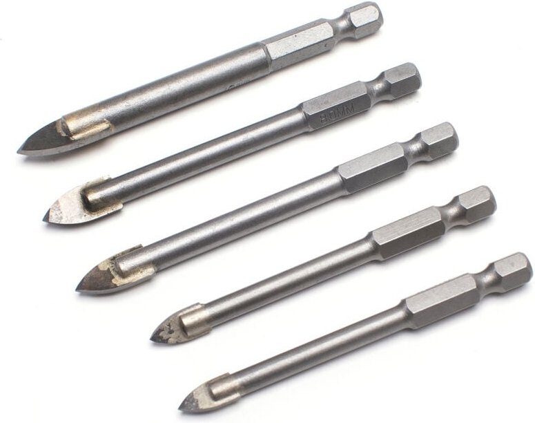 Glas-Fliesenbohrer-Set