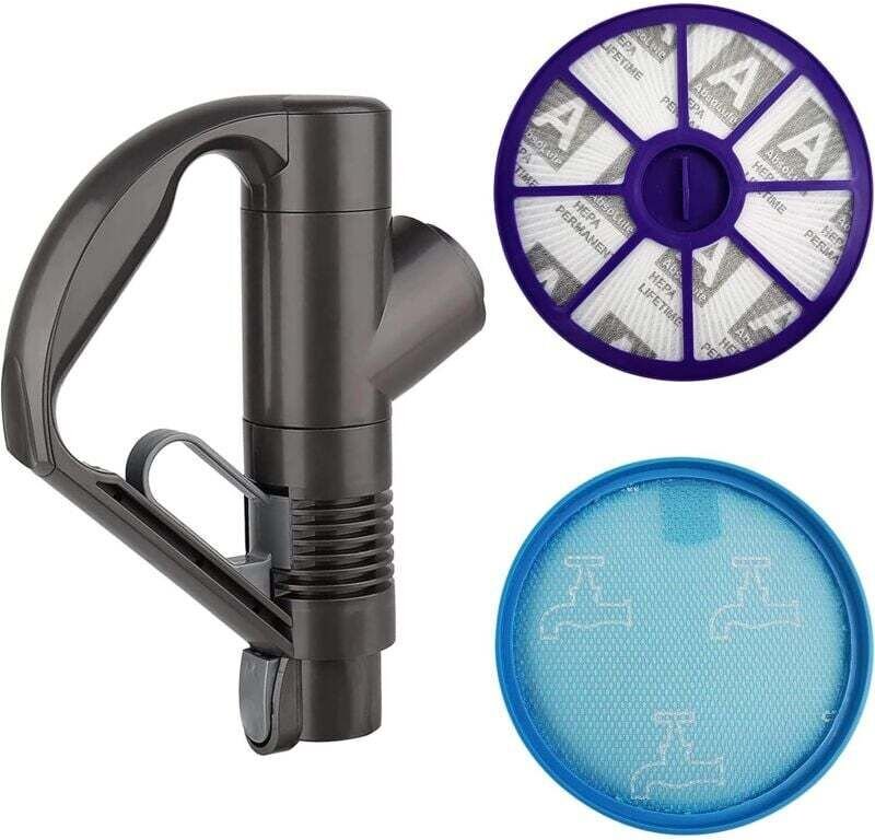 Staubsaugerzubehör kompatibel mit Dyson: Griff, Vorfilter, Nachfilter. Ersatzteile kompatibel mit Dyson DC05, DC08, DC15...