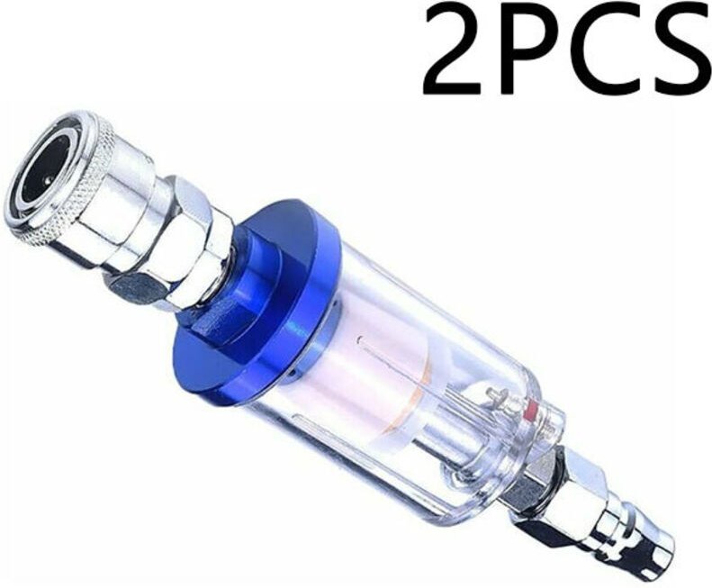 2PCS Öl-Wasser-Trennfilter für Luftkompressor-Farbspritzpistole