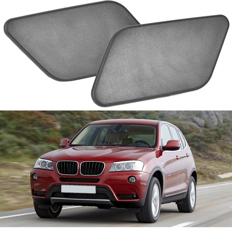 Paar Scheinwerferwaschdüsen-Abdeckkappen für F25 2010-2014 51117261100