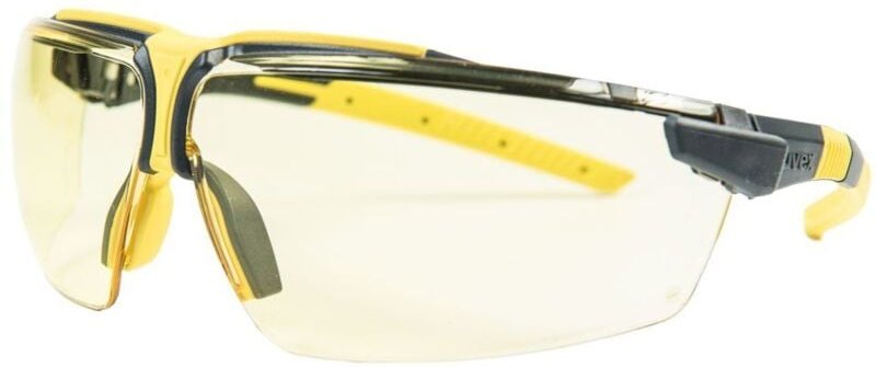 Uvex - Schutzbrille i-3 Kontrastverbesserung durch gelbe Scheiben Arbeitskleidung