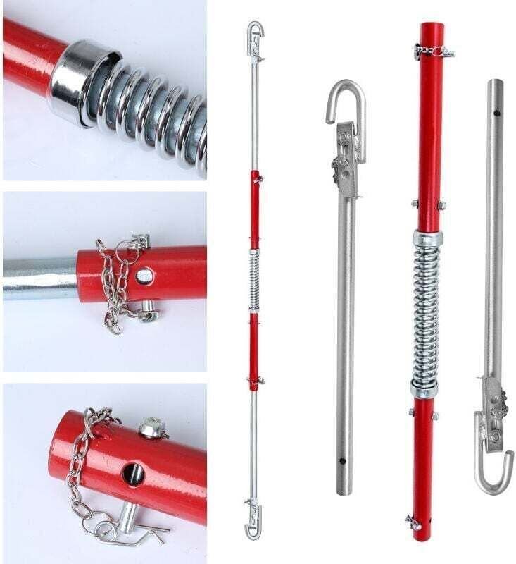 Sicherheits-Anhängerkupplung, XU, für Kraftfahrzeuge mit 3 Federklemmen, 1,8 m, 2000 kg, hochwertiges Produkt, langlebig...