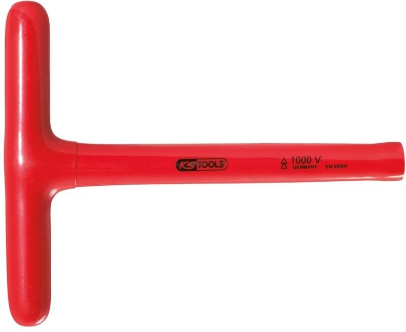 Ks Tools T-Griff-Steckschlüssel mit Schutzisolierung, 13 mm