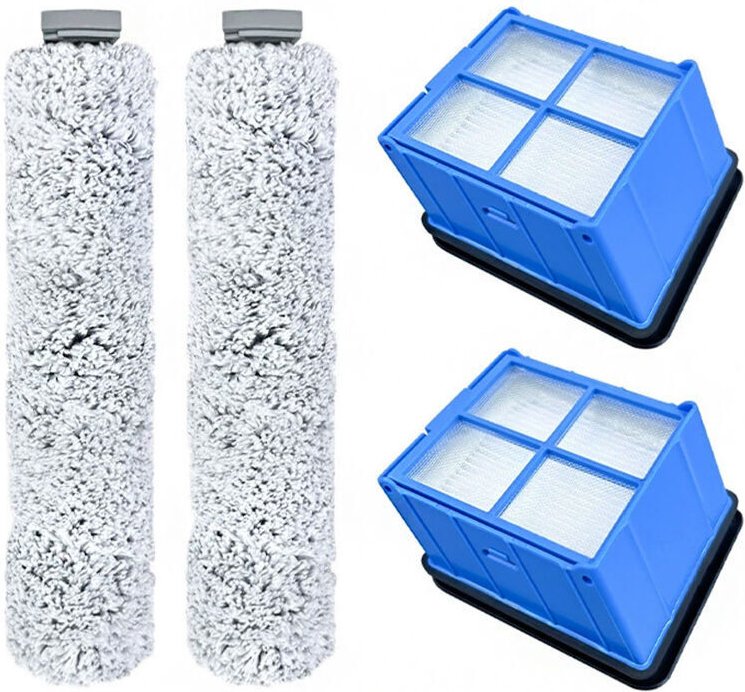 Ersatzteilset für Bissell 3882 Scheuersaugmaschine – Hauptbürste und HEPA-Filter enthalten (2er-Pack)