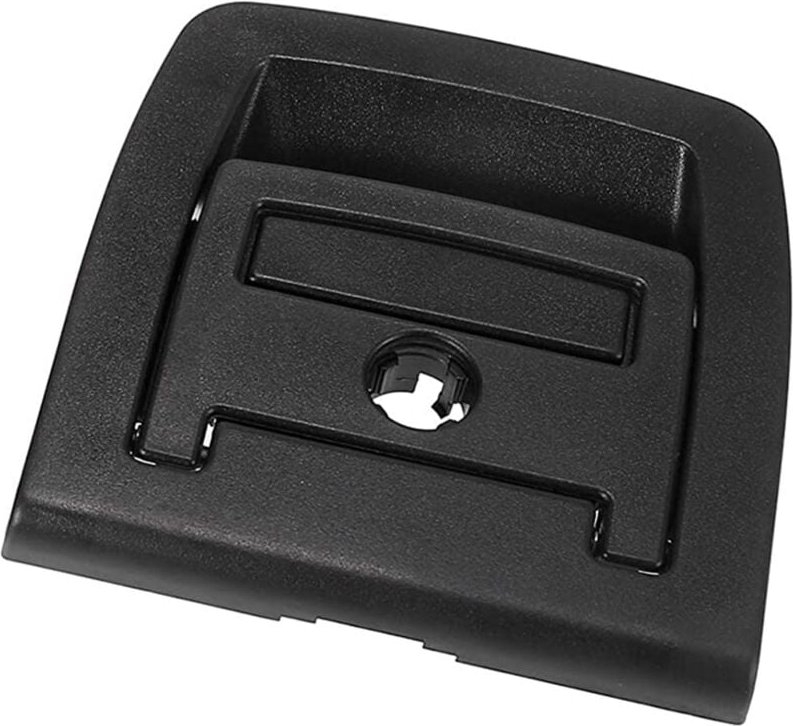 Tlily - Kofferraummatte Teppichgriff mit Loch für E70 X5 E71 X6 2006-2013 51476958161 Schwarz