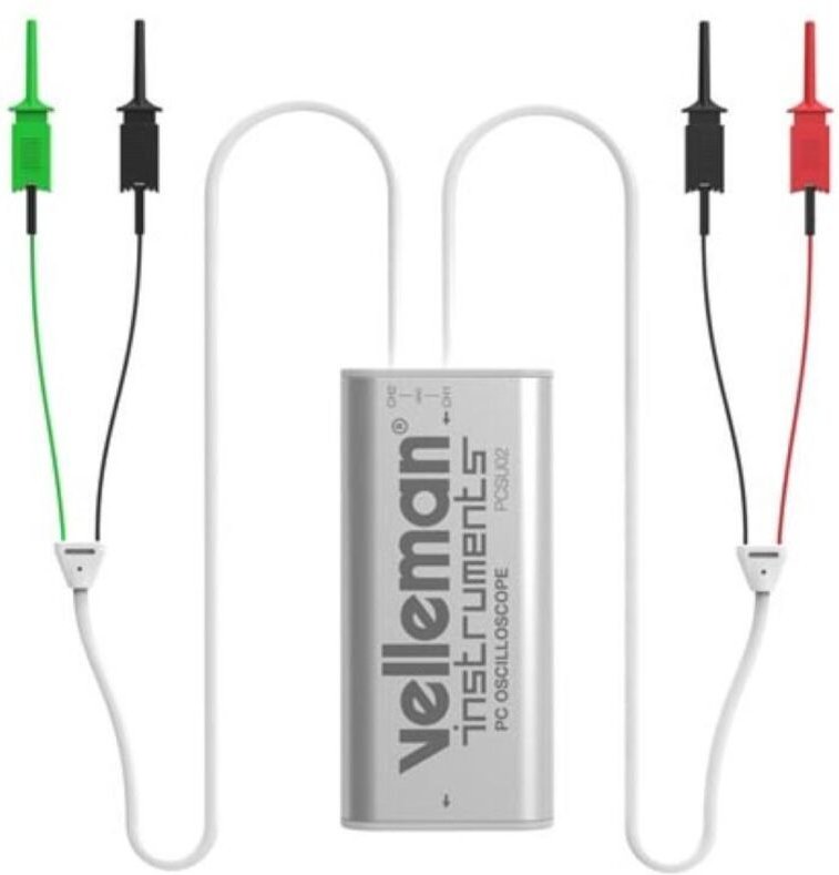 Velleman - Mini-PC-Oszilloskop, 2 Kanäle, mit USB-Anschluss