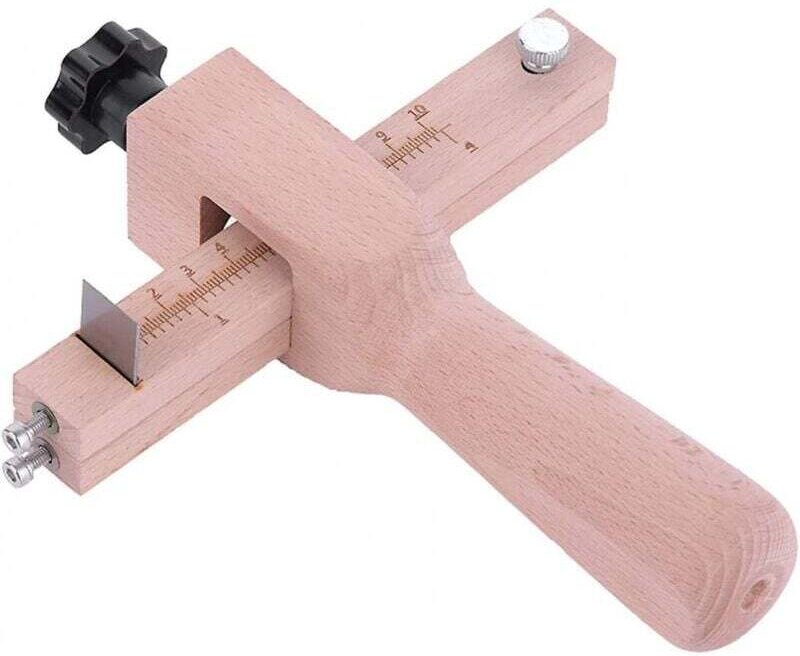 Präzisions-Handschneidwerkzeug für Lederriemen, verstellbar, für die Lederverarbeitung