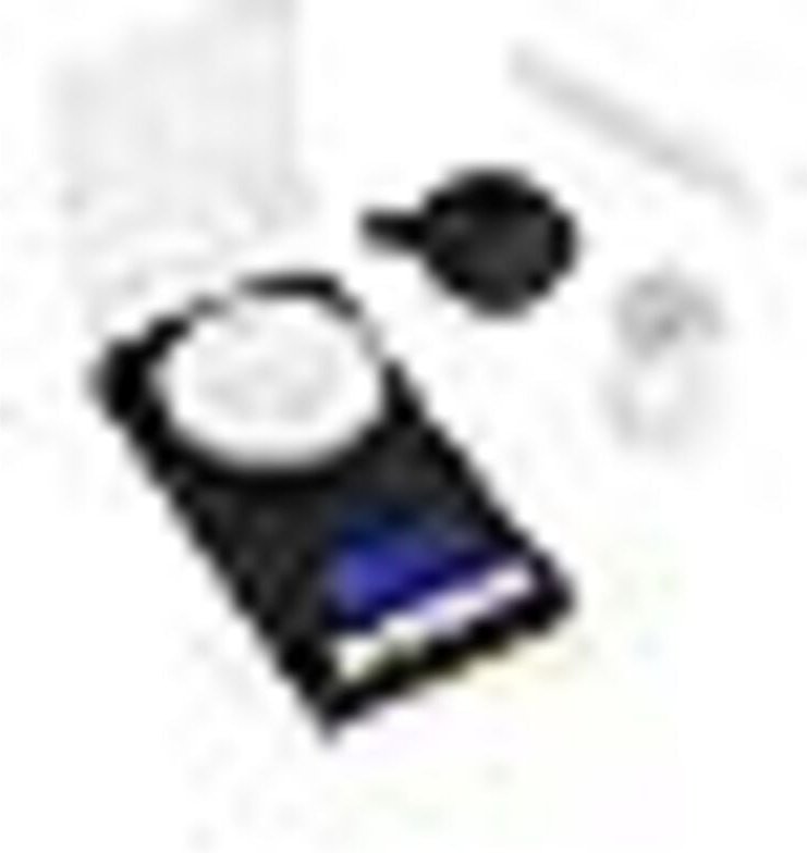 0,001 g/50 g Präzisionswaage, Mini-Präzisionswaage, Taschenwaage mit hintergrundbeleuchtetem LCD-Display, kleine Schmuck...