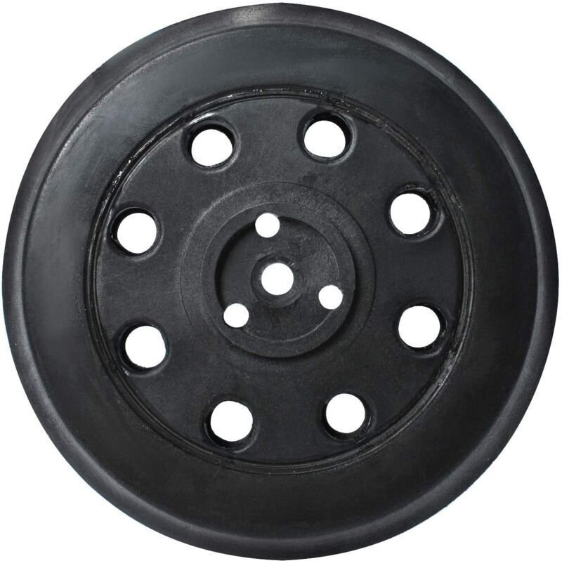 Harte Schleifscheibe, kompatibel mit Bosch PEX 12, PEX 125 und PEX 400 A (Ø 125 mm) – Runde Auflagefläche mit 8 Löchern,...