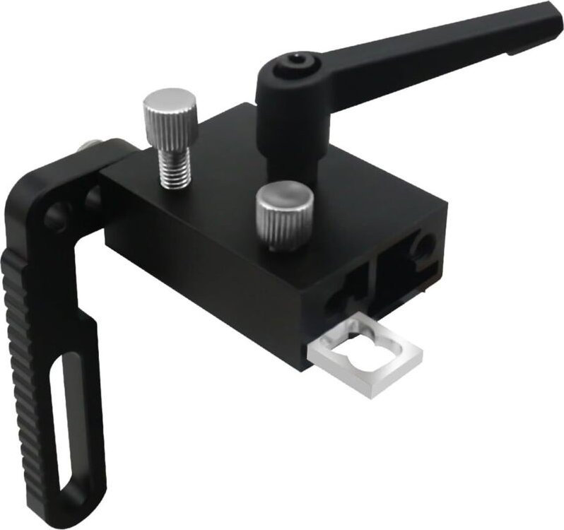 Gehrungsschienenanschlag Typ 75, T-Nut-Begrenzer, T-Schienenpositionierer aus Aluminiumlegierung, Gehrungsschienenanschl...