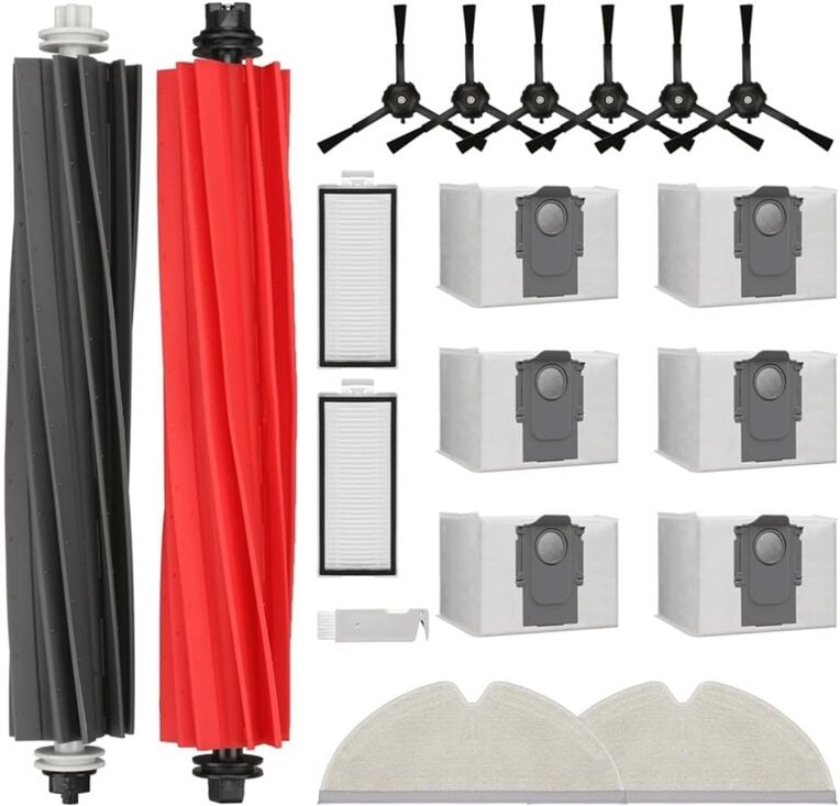 Roboter-Staubsauger, Haupt-Seitenbürste, Hepa-Filter, Moppbeutel