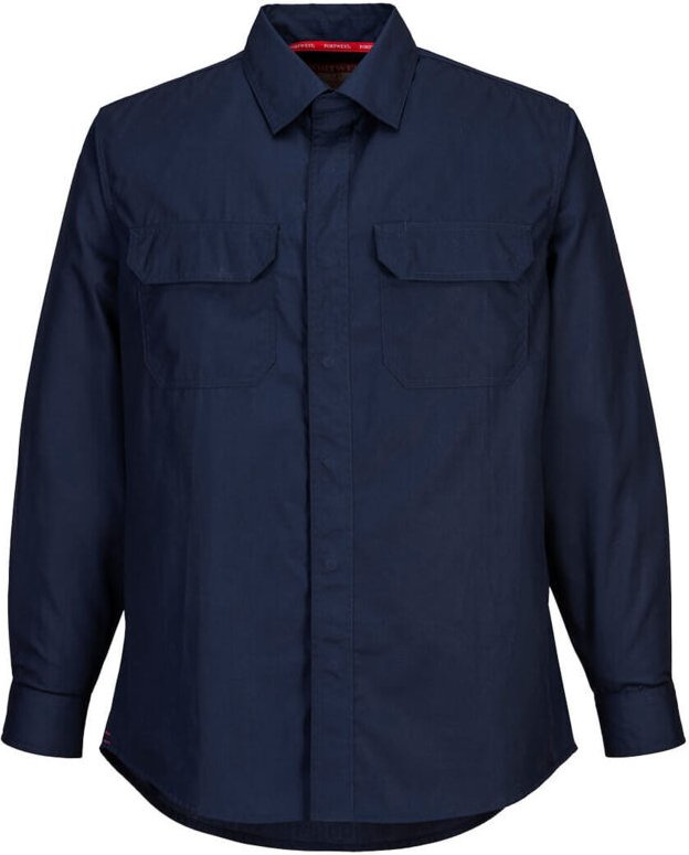 Chemise Bizflame Plus Farbe: Marine Größe L - Portwest