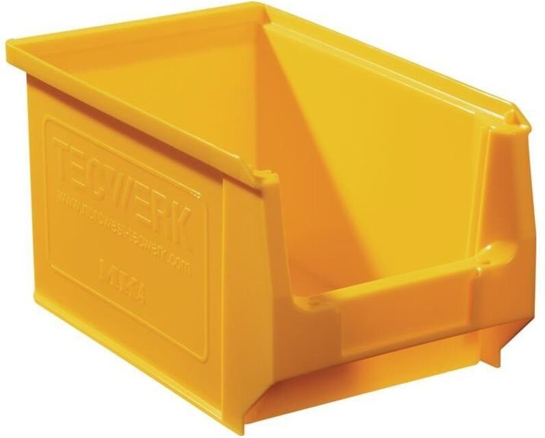 Sichtlagerkasten L230/200xB150xH130mm PE gelb