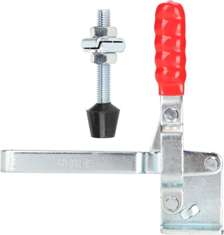 Schnellspann-Kniehebelklemme, vertikale Montage, rutschfestes Metall-Handwerkzeug GTY CS MP GH 101 E für Holzbearbeitung...