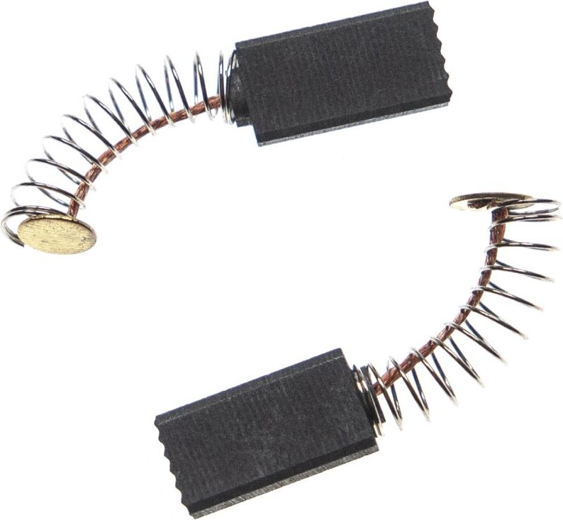 vhbw 2x Kohlebürste kompatibel mit Bosch GBH 2-20 D 3 611 B5A 401 Elektrowerkzeug + Feder