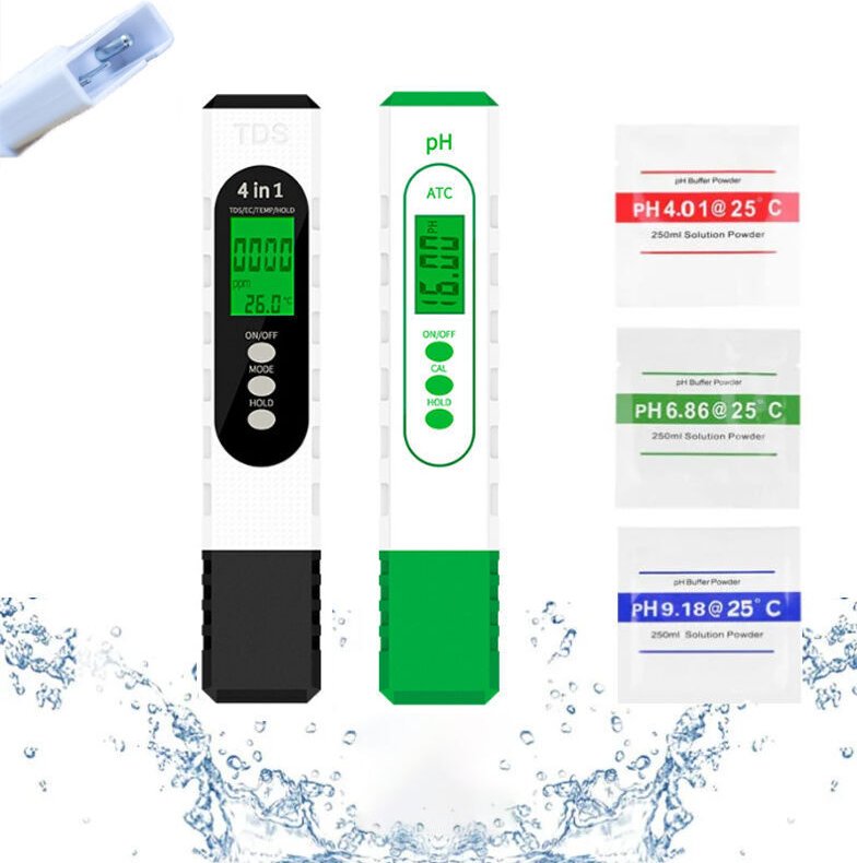 Vtizikl Ph Mètre, Testeur Ph 0.01, Ph Metre Electronique de Haute Précision, Avec Fonction de Compensation Automatique d...