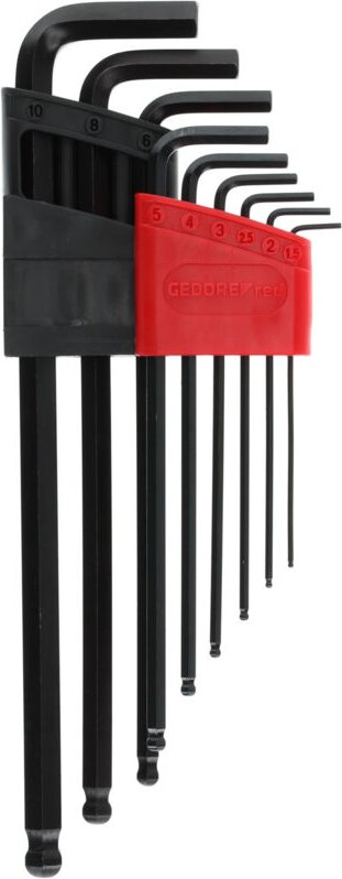 Gedore red R36675009 Winkelschraubendreher-Satz 6k 1.5-10mm 9tlg