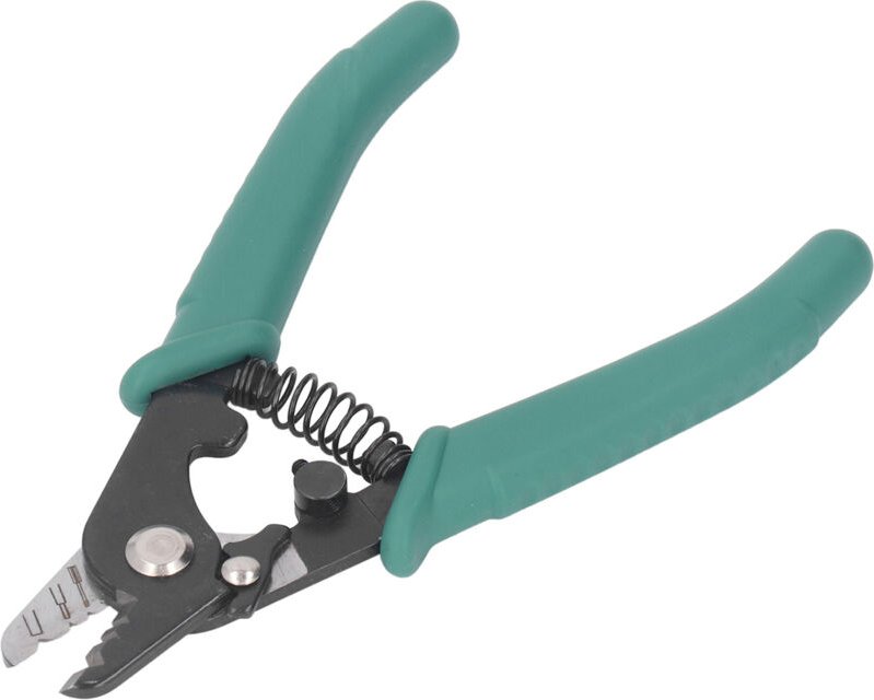 Eosnow Abisolierzange, präzises Abisolieren, komfortabler Griff, 3-Port-Glasfaserzange