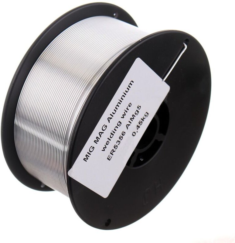 ALU-SCHWEISSDRAHT. 0,8 mm 0,45 kg D100 ER5356 AlMg5