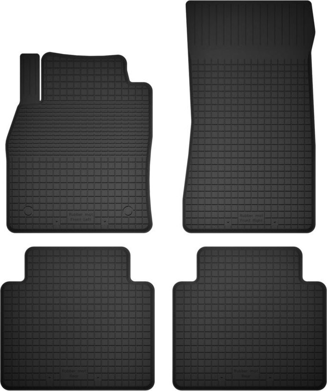 Gummi-Automatten, 4er-Set, Universalmodell: Nissan Note II Fließheck (2012-)