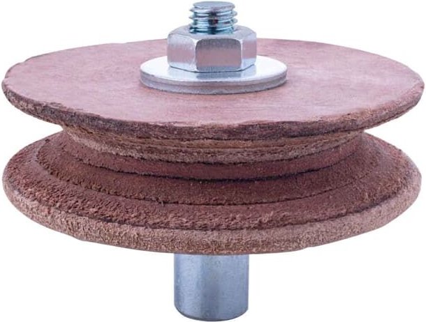 Scheppach - Lederabziehscheibe 100, z. Abziehen von Drehröhren und Geißfüßen