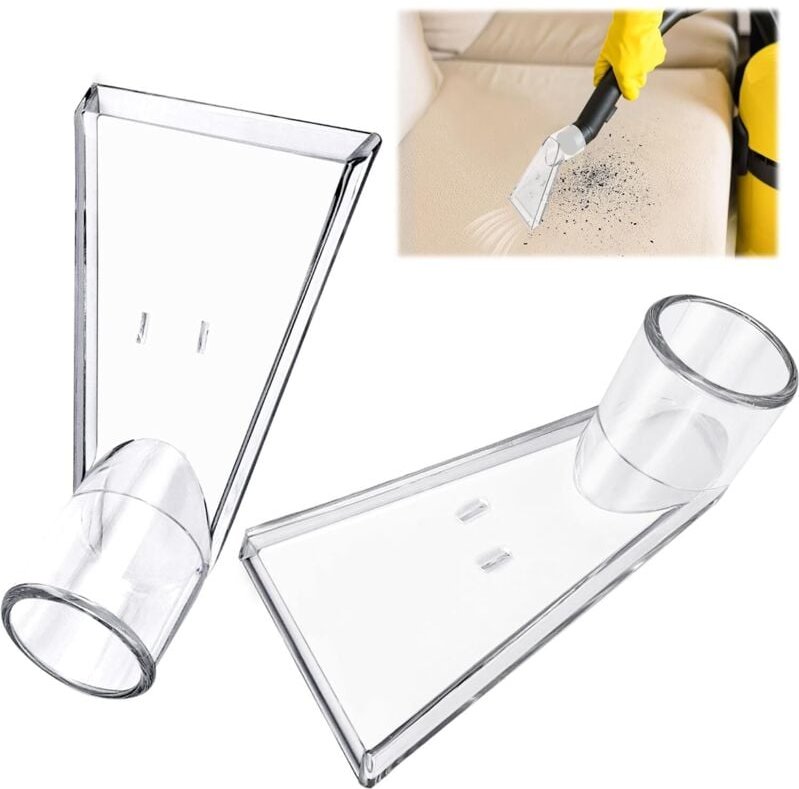 2 Stück Auto-Staubsaugerdüse, Mehrzweck-Universal-Staubsaugerdüsen, wiederverwendbare Staubsaugerspitzen für die meisten...