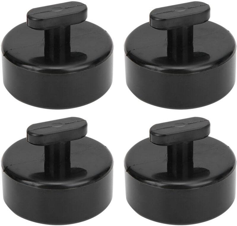 ZJchao Car Lifre, Wagenheberblock-Unterlegscheiben 4 Stück Hebepads Hebepucks Gummi Schwarz Auto Zubehör Passend für C5 ...