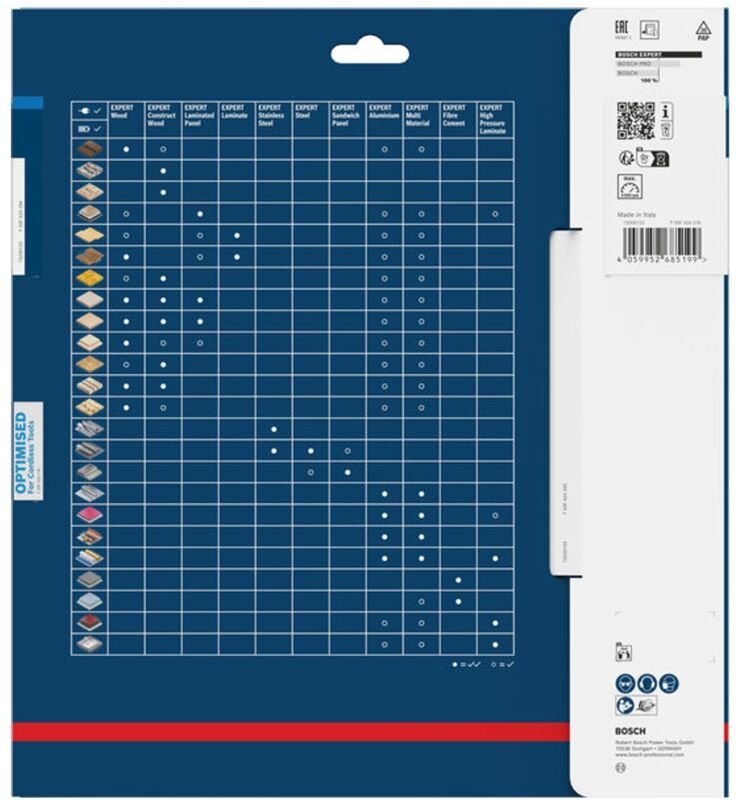 Bosch EXPERT Kreissägeblatt Aluminium, 254x30 mm, Z78