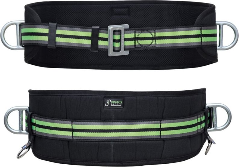 HALTEGURT KRATOS® 4401, gepolsterte Rückenstütze, 2 D-Ringe, Gurtbreite 45mm,