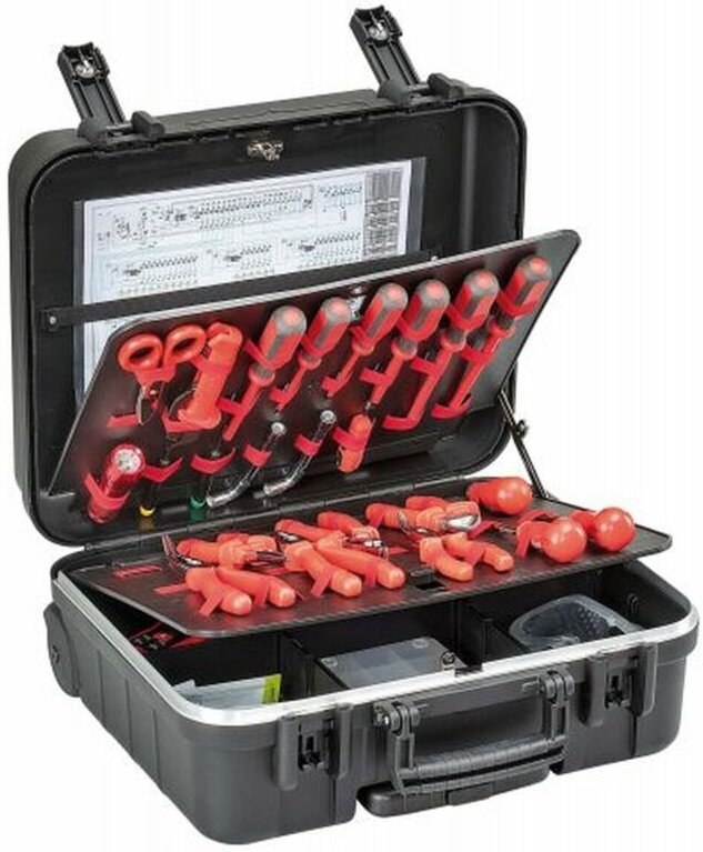 GT Line-BOXERWHPEL-Maleta portaherramientas con elásticos