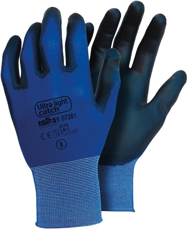 Leichte Nylonhandschuhe mit PU-Beschichtung