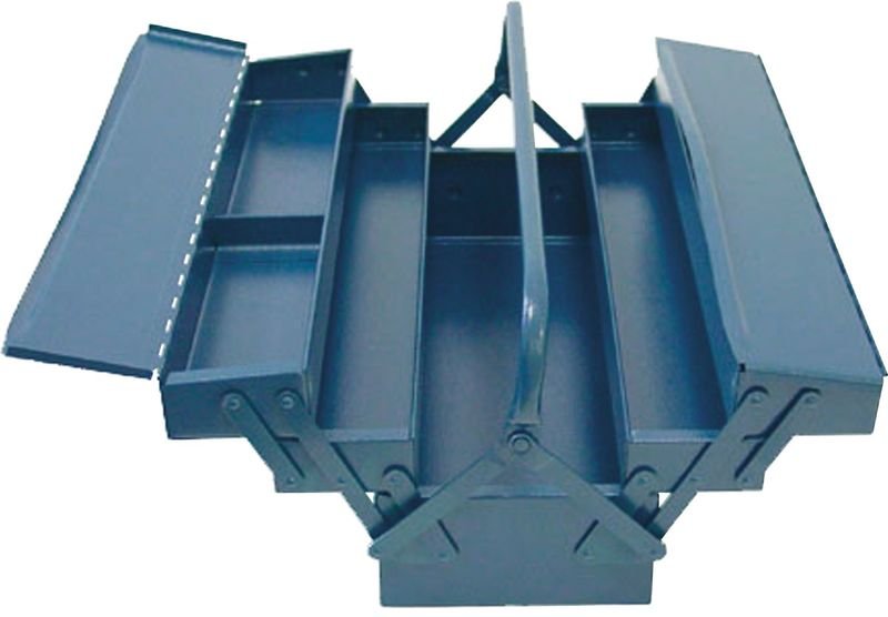 Werkzeugkoffer 5-teilig 530 x 200 x 200 mm Oberteile auseinanderziehbar