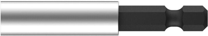 Wiha - Bithalter magnetisch, Universalhalter 58 mm, extra starke magnetische Bit Halterung 1/4' für Akkuschrauber