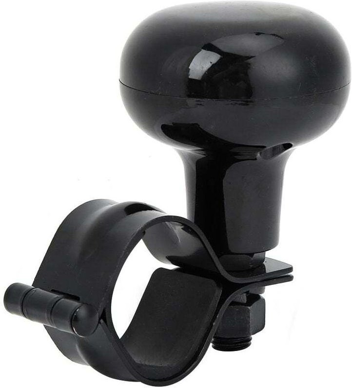 Universal Auto Lenkrad Ball Booster Hilfs Taste Schwarz