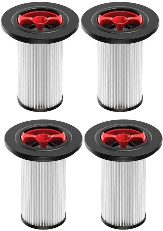 4-teiliges Staubsauger-Filter-Ersatzset für Bosch Gen2, für Bosch 12036642, 12023349 HEPA-Filter, für Staub/Gerüche
