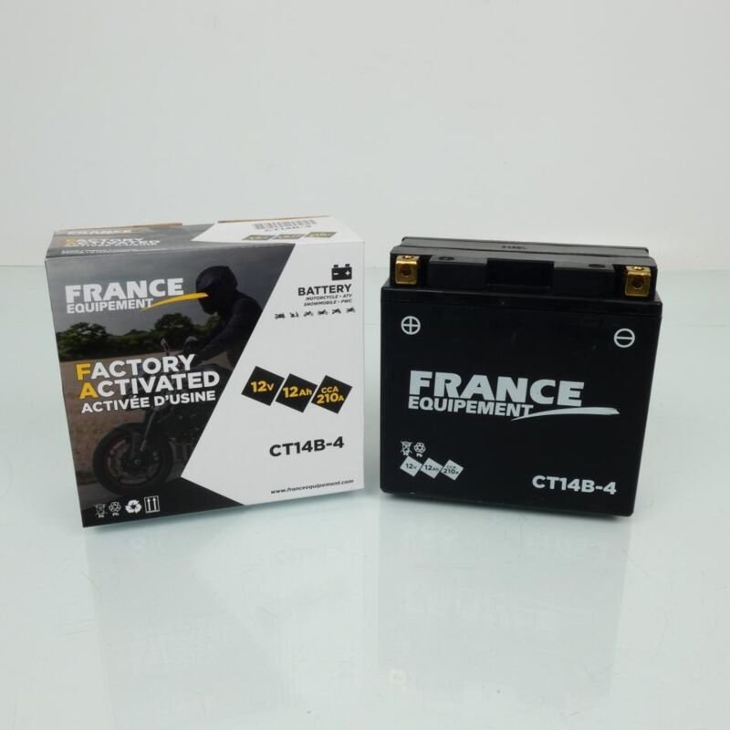 batterie yt14b-4 12v 12ah sla fe für motorrad yamaha 1700 mt-01
