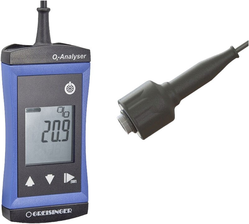 Greisinger G1690 Sauerstoff-Messgerät 0 - 100 % Externer Sensor