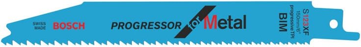 Säbelsägeblatt s 123 xf Progressor for Metal ve 100 - Bosch