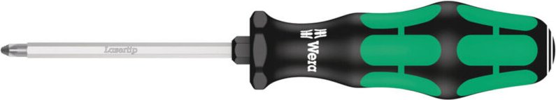 Kreuzschlitz-Schraubendreher Pozidriv Kraftform pz 1x 80mm sk - Wera