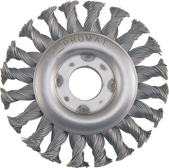 PROMAT Rundbürste D. 178 mm VA-Draht 13 mm 10000 min-¹