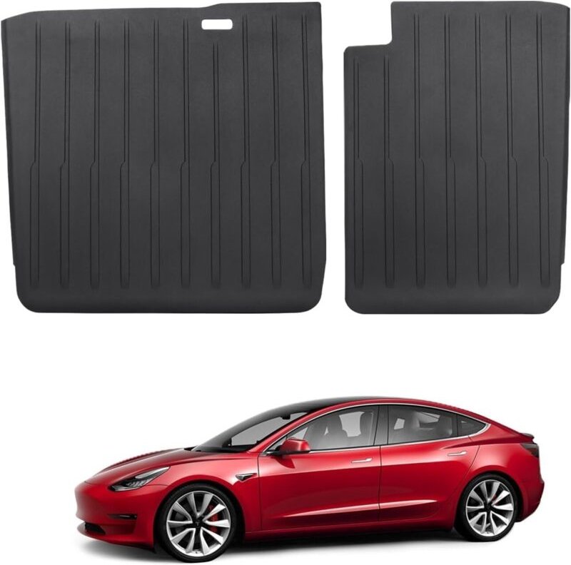 BASENOR Zwei Rücksitzbezüge für Tesla Model 3