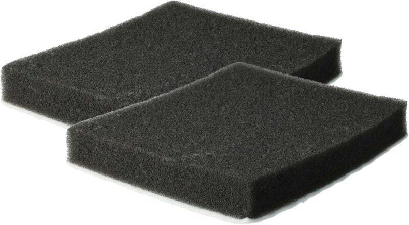 Vhbw - 2x Mikro-Hygienefilter kompatibel mit Samsung VCC4340S3K/XSV, VCC4340S3K/XTC Staubsauger - Luftfilter Schwarz Wei...