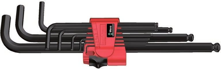 Ferrari Srl - Langer Satz von 1,5 m Inbusschlüsseln (9 Schlüssel) - Idrhaus