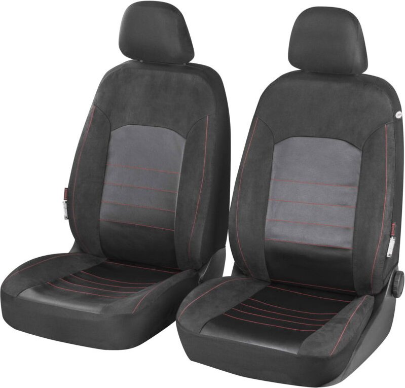 Walser - Autositzbezug Amarilo schwarz-rot