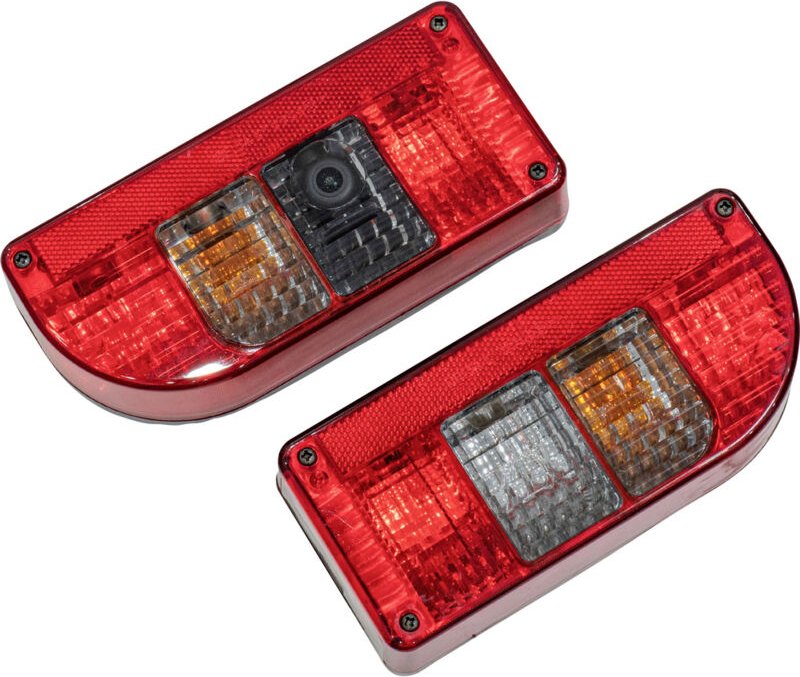 Anhänger-Beleuchtungsset integrierte hd Rückfahrkamera, Blinker, Bremslicht, Kennzeichenleu - Secorüt